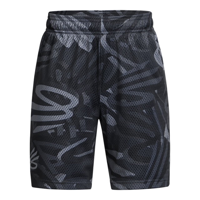 Imagem 0 de Calções de Basquetebol de Criança Curry Boys Splash Short-Blk