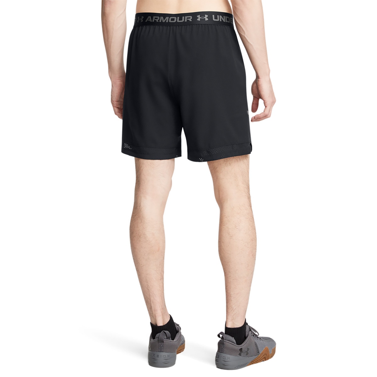 Calções de Homem Ua Vanish Woven 6In Grph Sts-Blk Preto-2