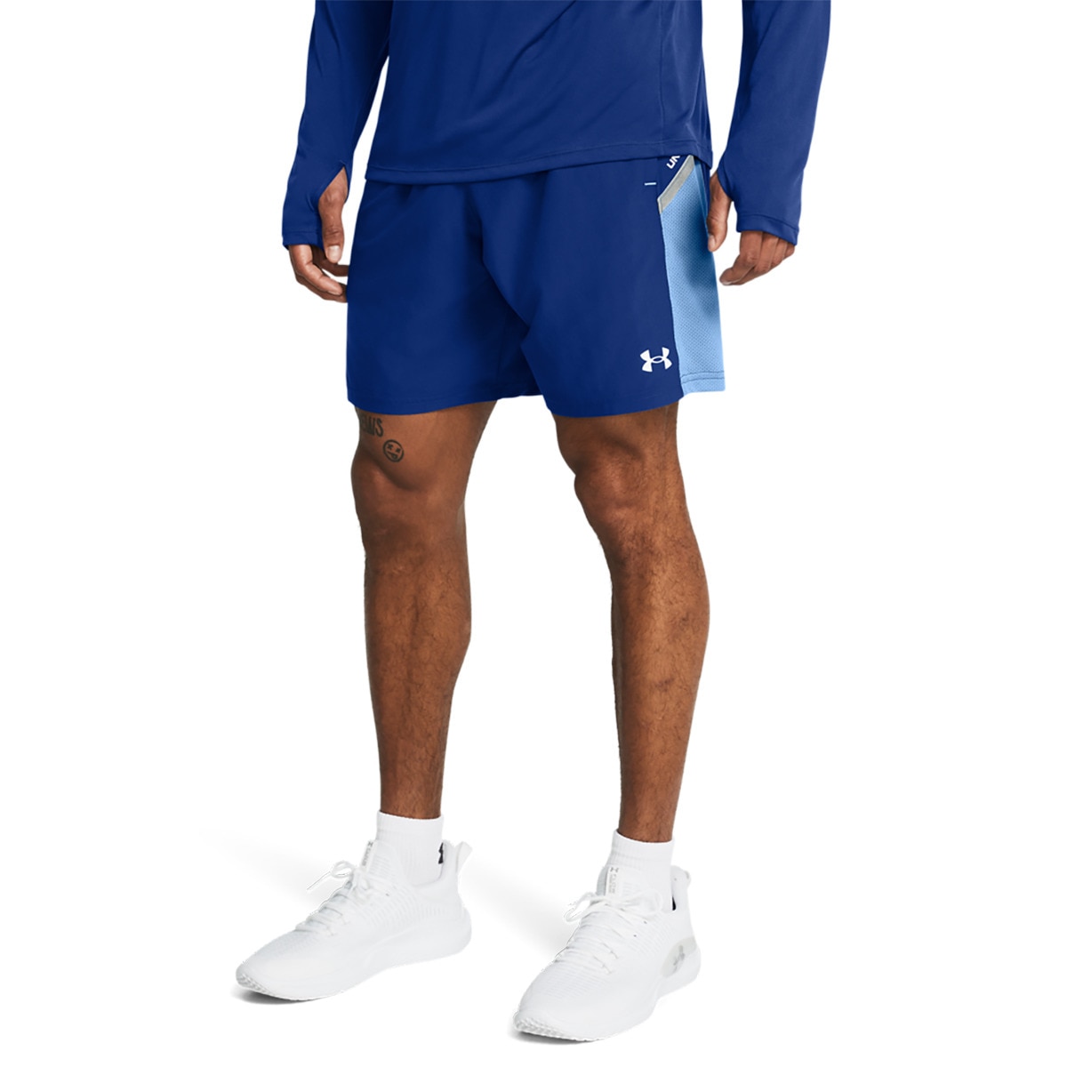 Calções de Homem Ua Tech Utility Shorts-Blk Azul-1