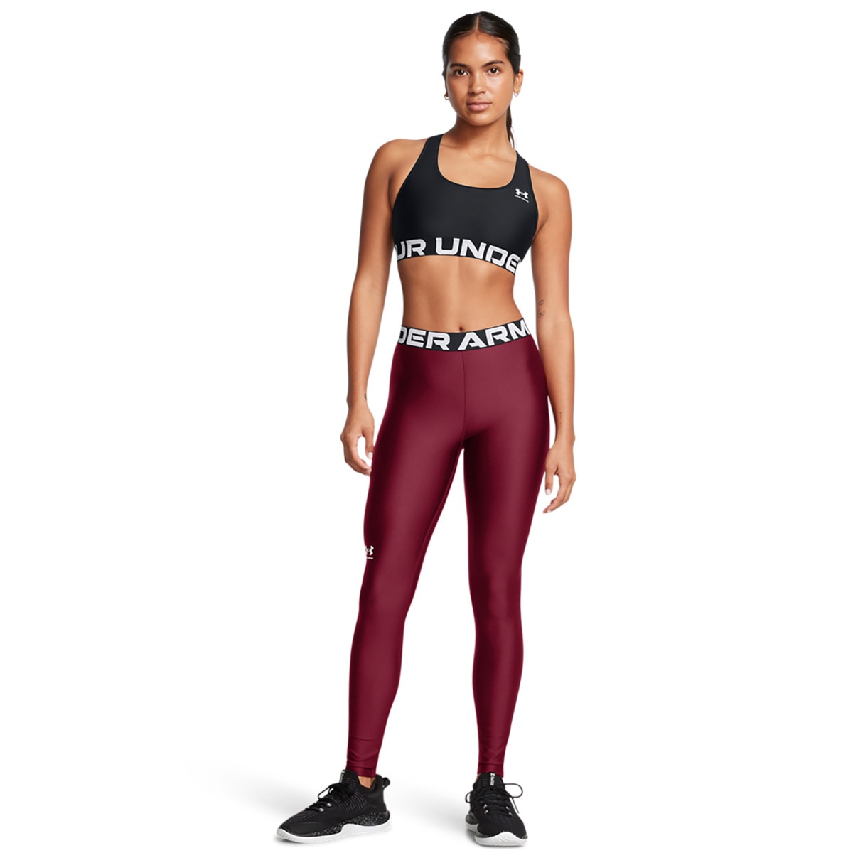 Leggings de Mulher Ua Hg Legging-Red Vermelho-3