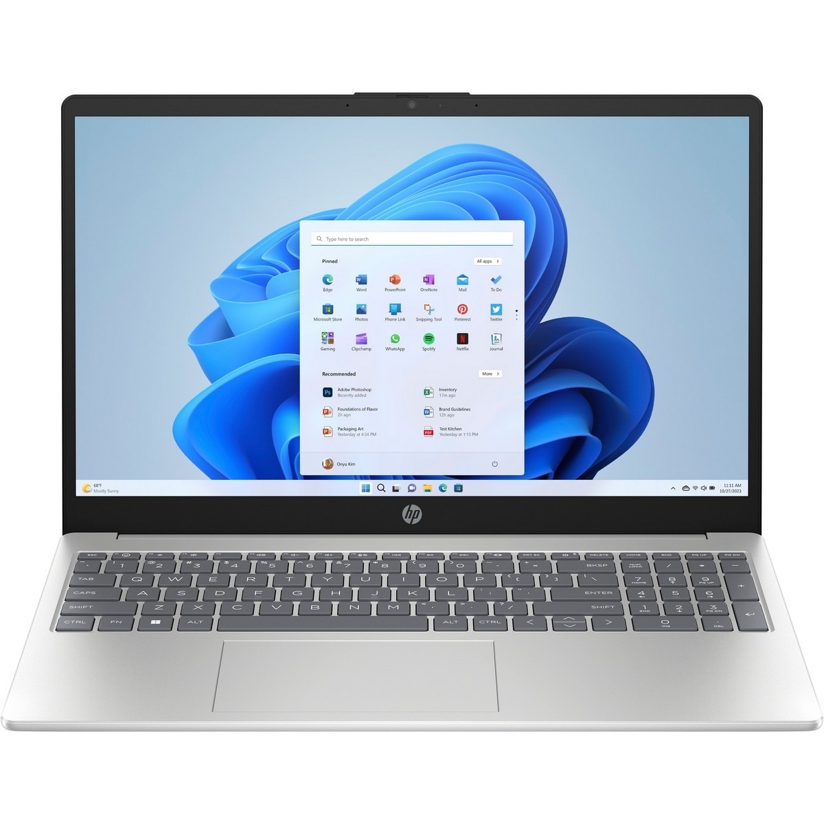 Computador Portátil HP 15-fd1004np, 15,6'', Ultra 5 152H, 32GB, 1TB SSD 1