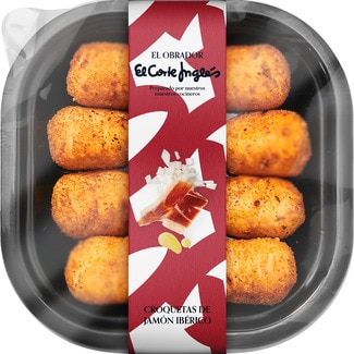croquetas de jamón ibérico envase 200 g - El Obrador El Corte Ingles