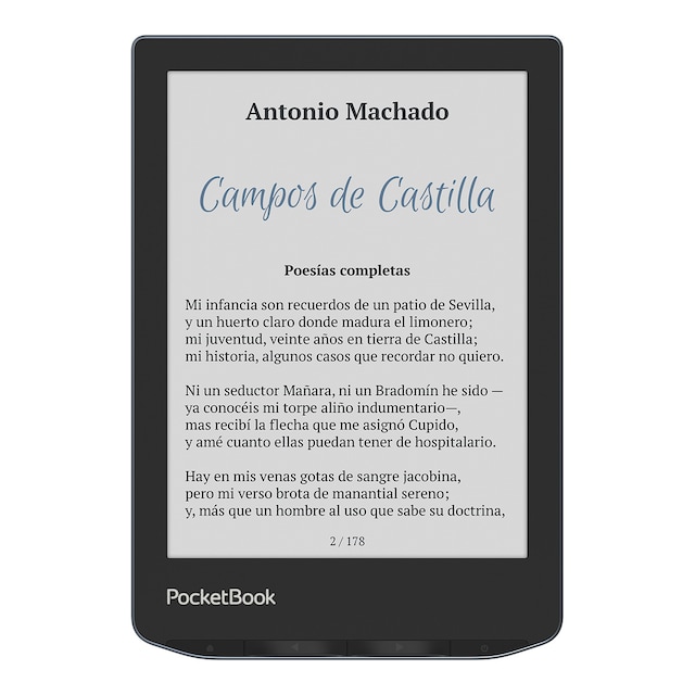 Imagen 0 de e-Reader PocketBook Verse Pro Color, 6" E Ink Kaleido 3, 16GB + 1GB RAM