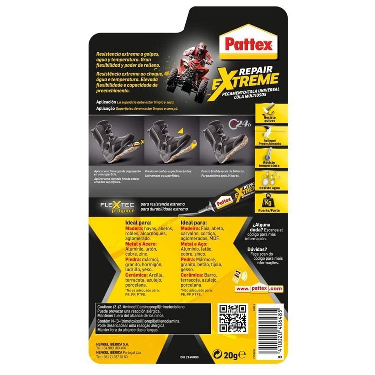 Cola Universal Repair Extreme - 20 g Transparente-2