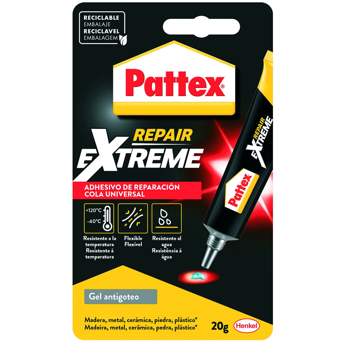 Cola Universal Repair Extreme - 20 g Transparente-1