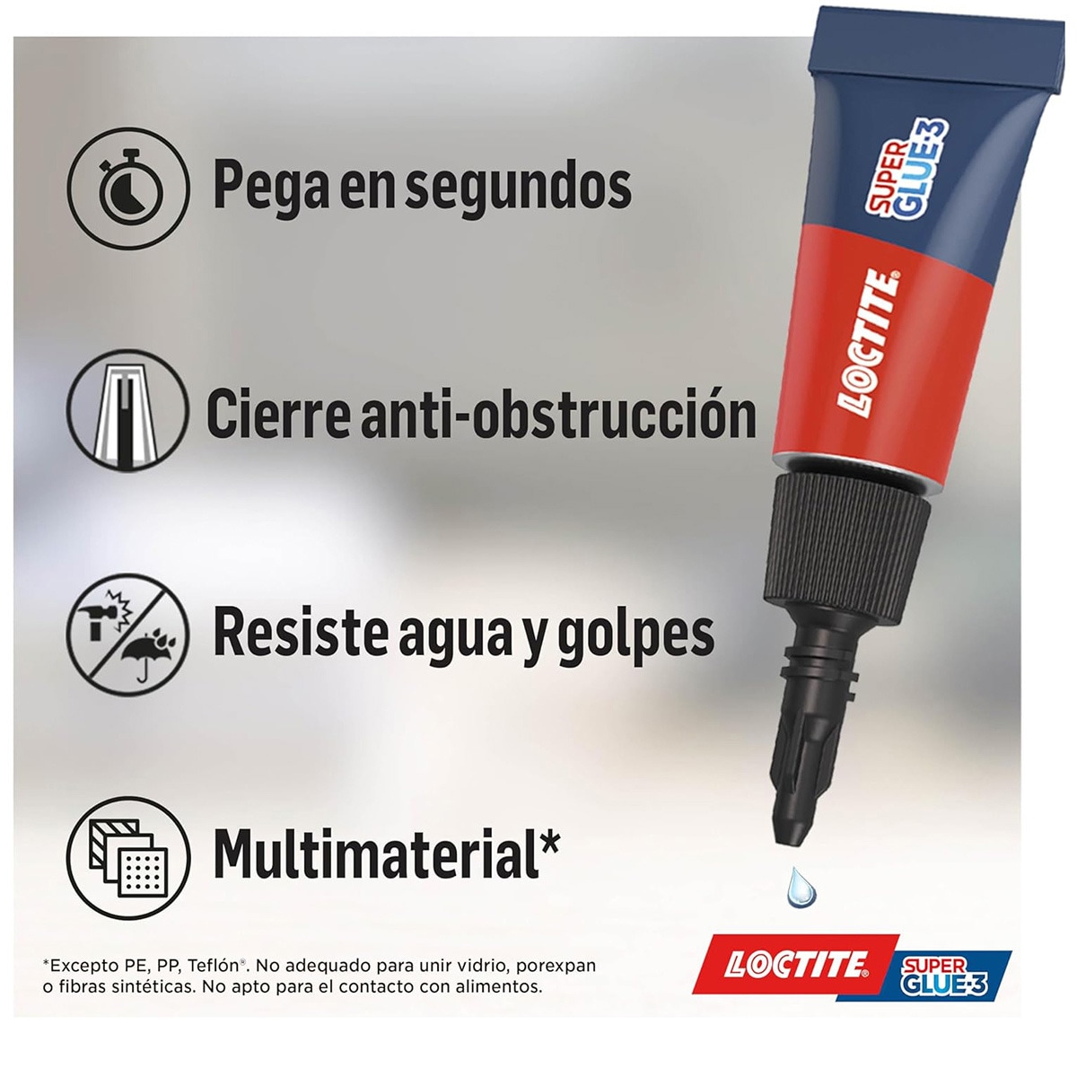 Adhesivo Super Glue-3 Mini Trío 3 x 1 g Cristal-3