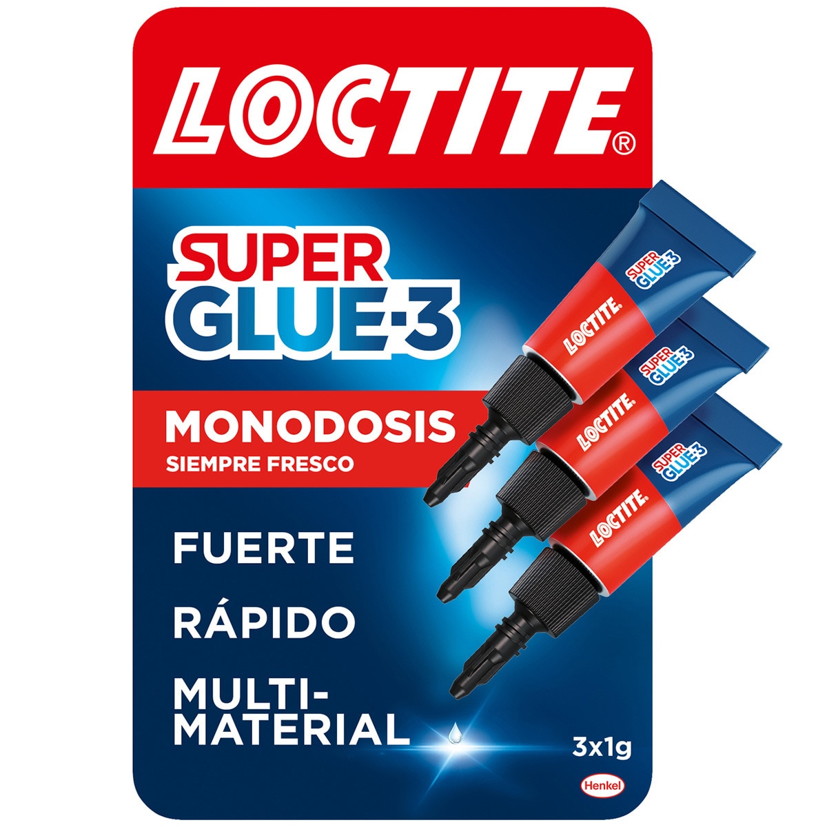 Adhesivo Super Glue-3 Mini Trío 3 x 1 g Cristal-1