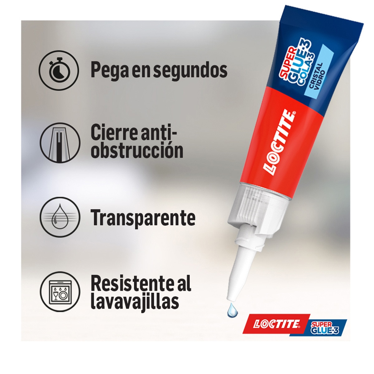 Adhesivo Universal Instantáneo SG-3 Cristal 3 g Transparente-4