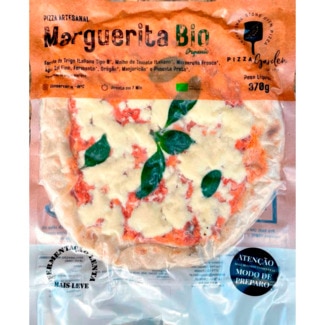Pizza Marguerita Biológica Artesanal embalagem 370 g - Pizza Garden
