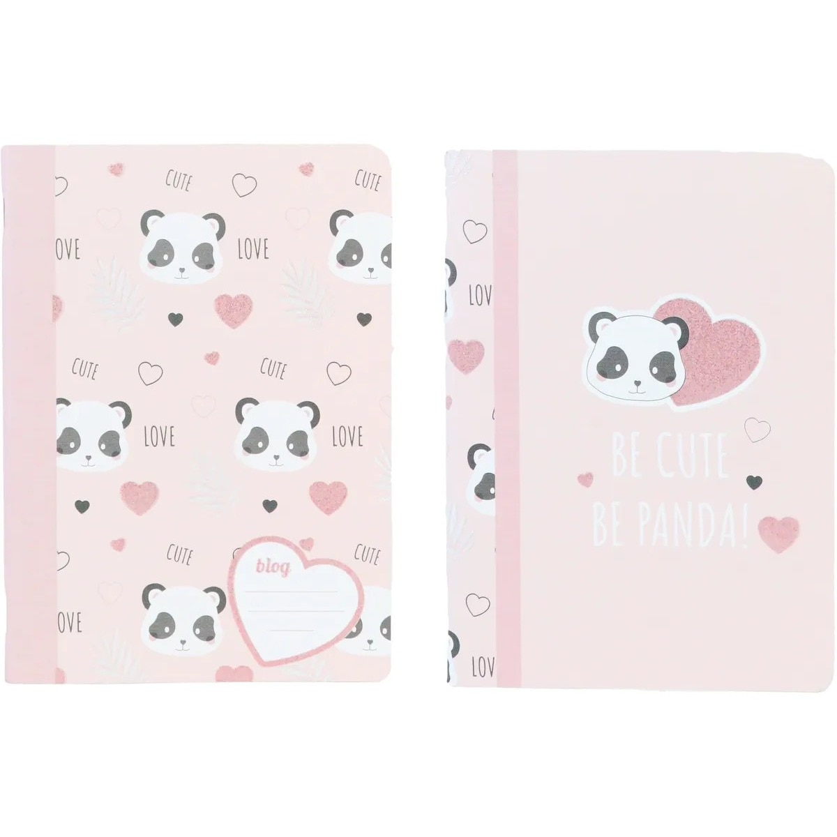 Imagem 0 de Caderno Agrafado  Quadriculado A4 48F/90G B'LOG CUTE PANDA