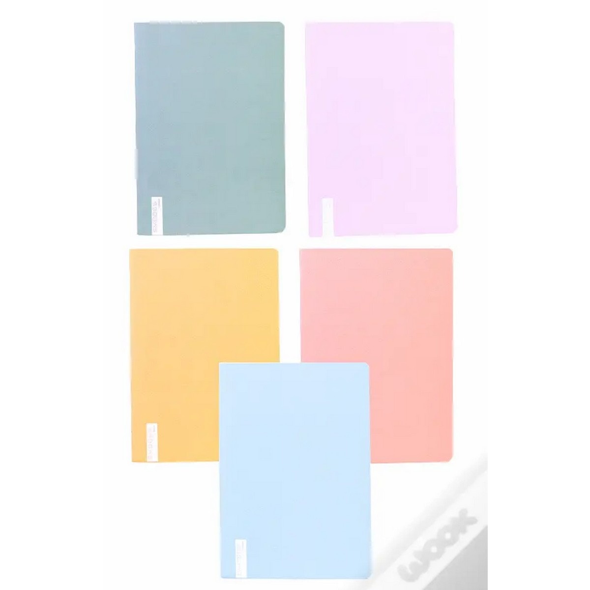 Caderno Agrafado A4 48f/90g Quadriculado EMBOSS DRY 1