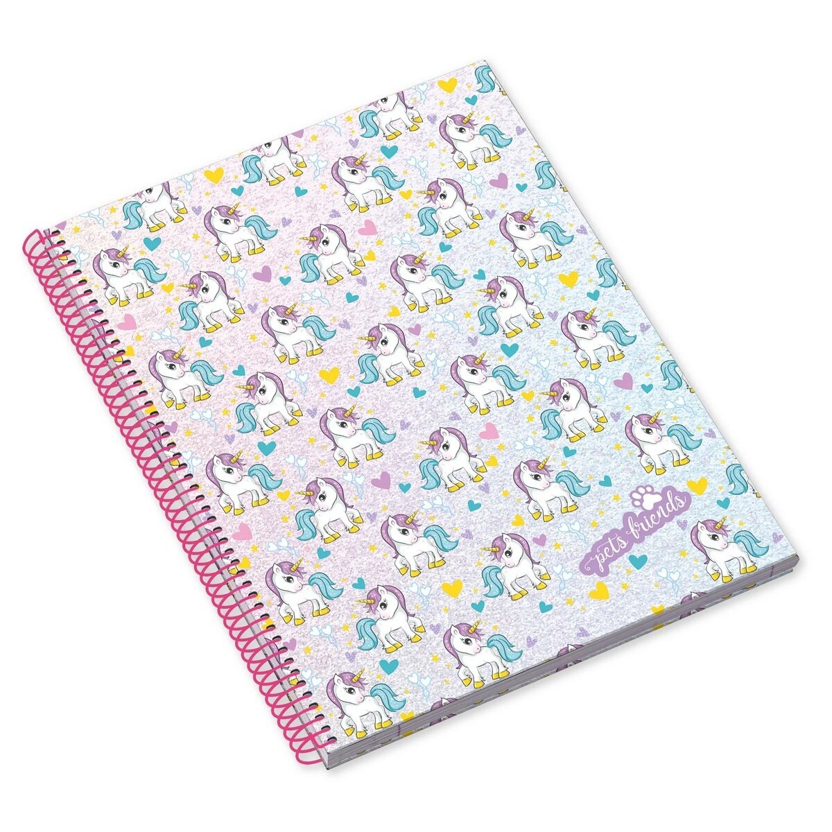Caderno Espiral Capa Dura A4 80F 90G Believe in Dreams Pautado 3