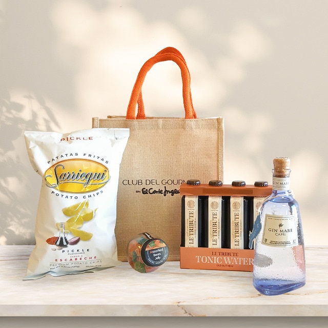 Imagen 0 de BOLSA GIN TONIC MEDITERRÁNEO - Ginebra, tónica y aperitivos