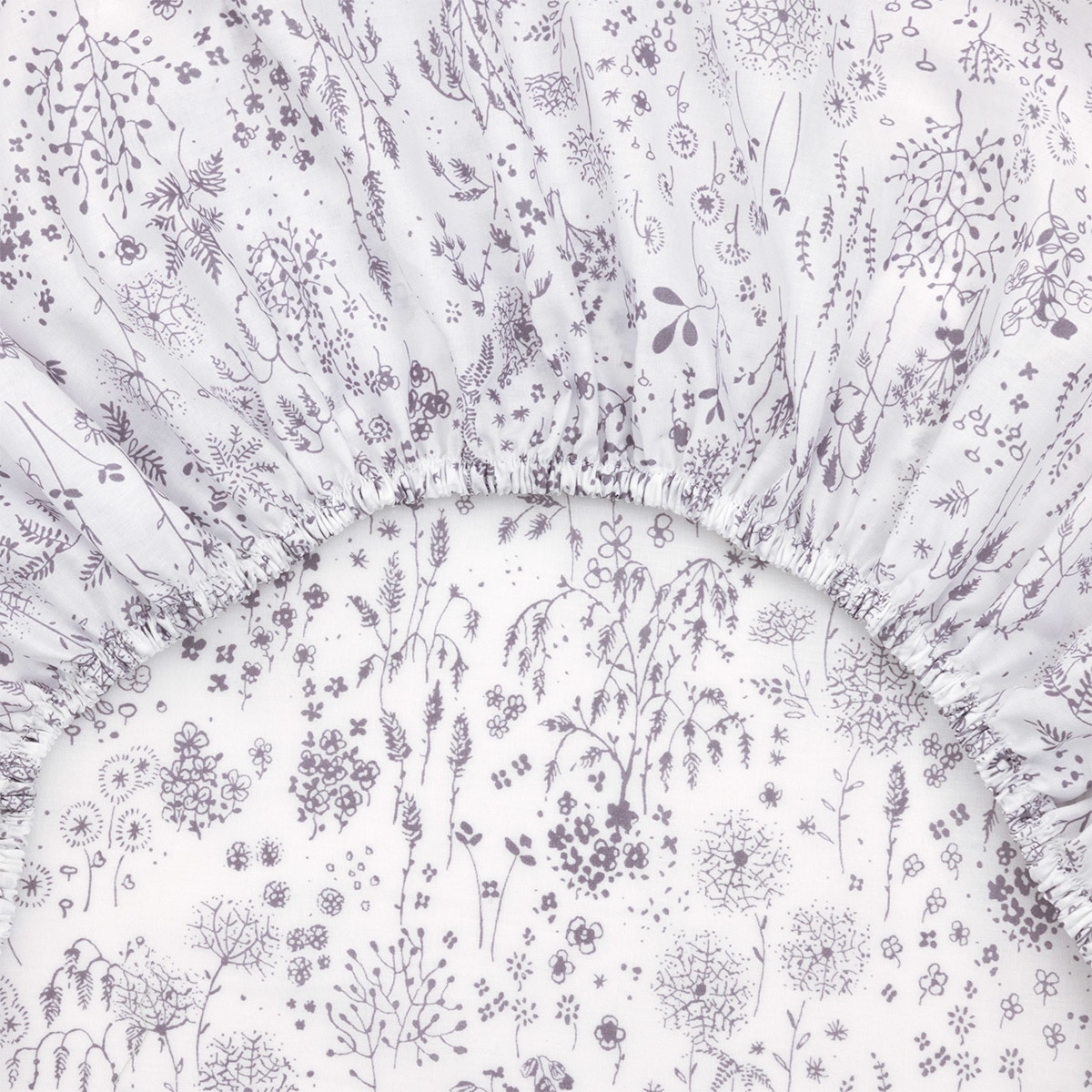 Sábana bajera algodón Givre Yves Delorme Multicolor-2