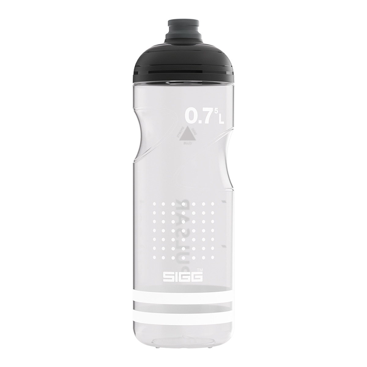 Garrafa Unissexo Pulsar - 0,75 L Preto / Branco-1
