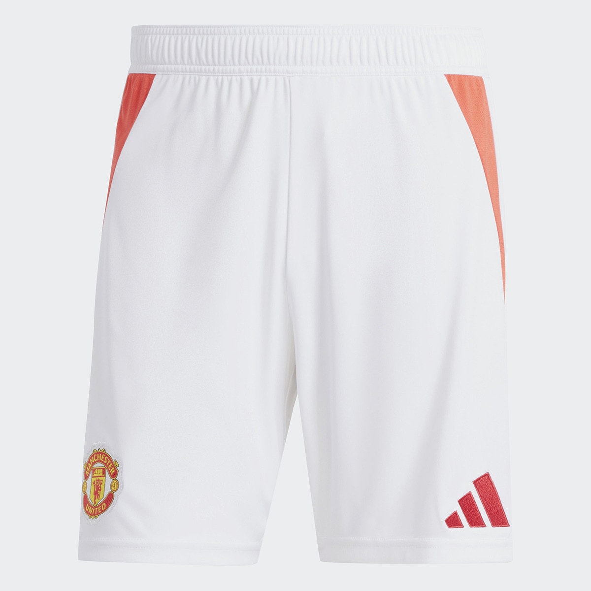 Calções de Homem 1.º Equipamento Manchester United 2024-2025 Branco-6