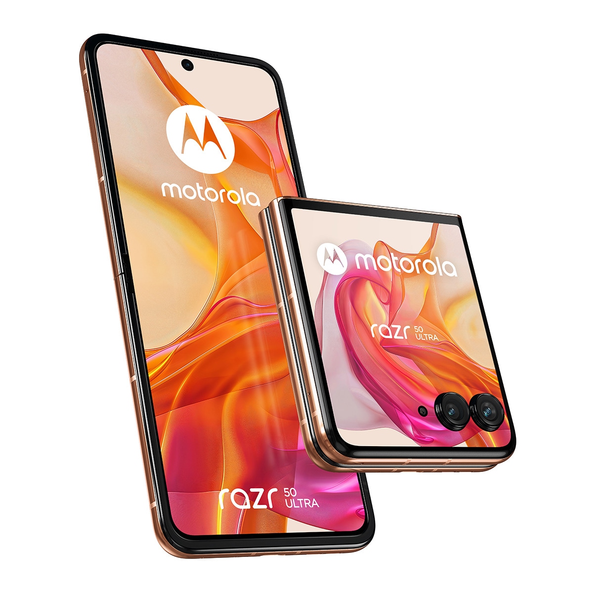 Smartphone Motorola Razr 50 Ultra 12GB + 512GB Peach Fuzz-1