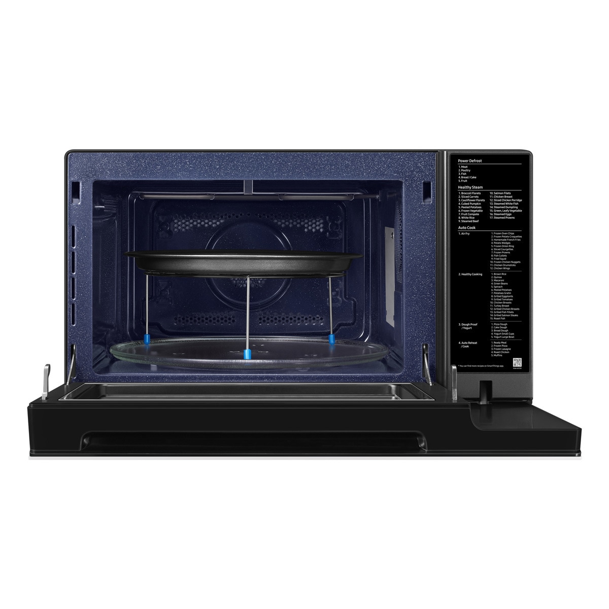 Microondas convección Samsung 32 litros, con grill - MC32DB7746KEE1 Negro-5