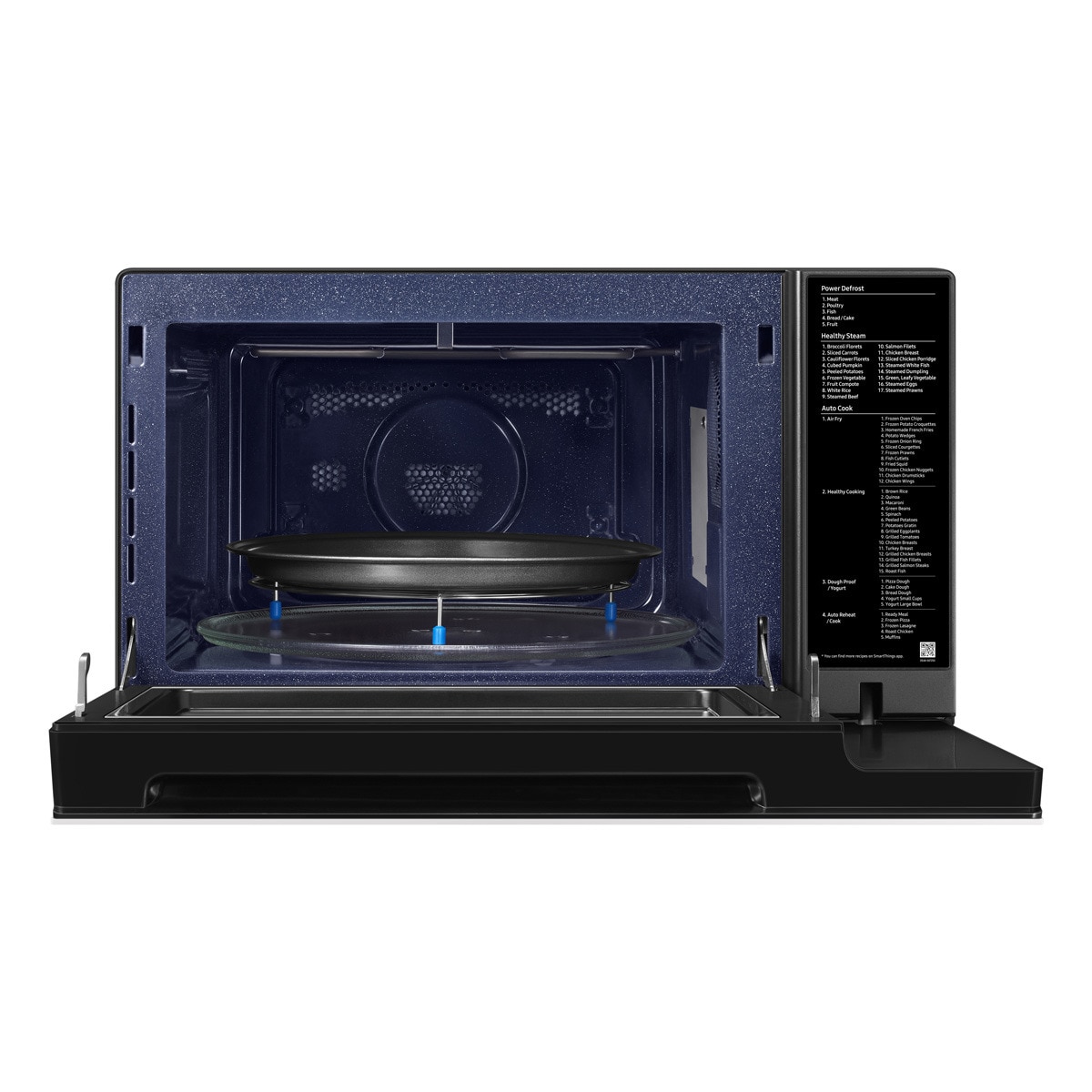 Microondas convección Samsung 32 litros, con grill - MC32DB7746KEE1 Negro-4
