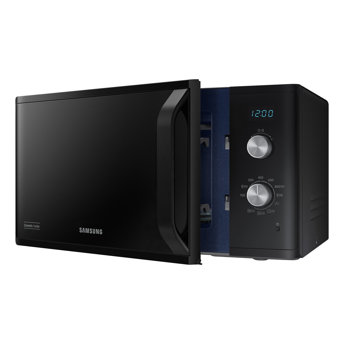Microondas Samsung 23 litros, con grill - MG23K3614AK/E1 Negro-5