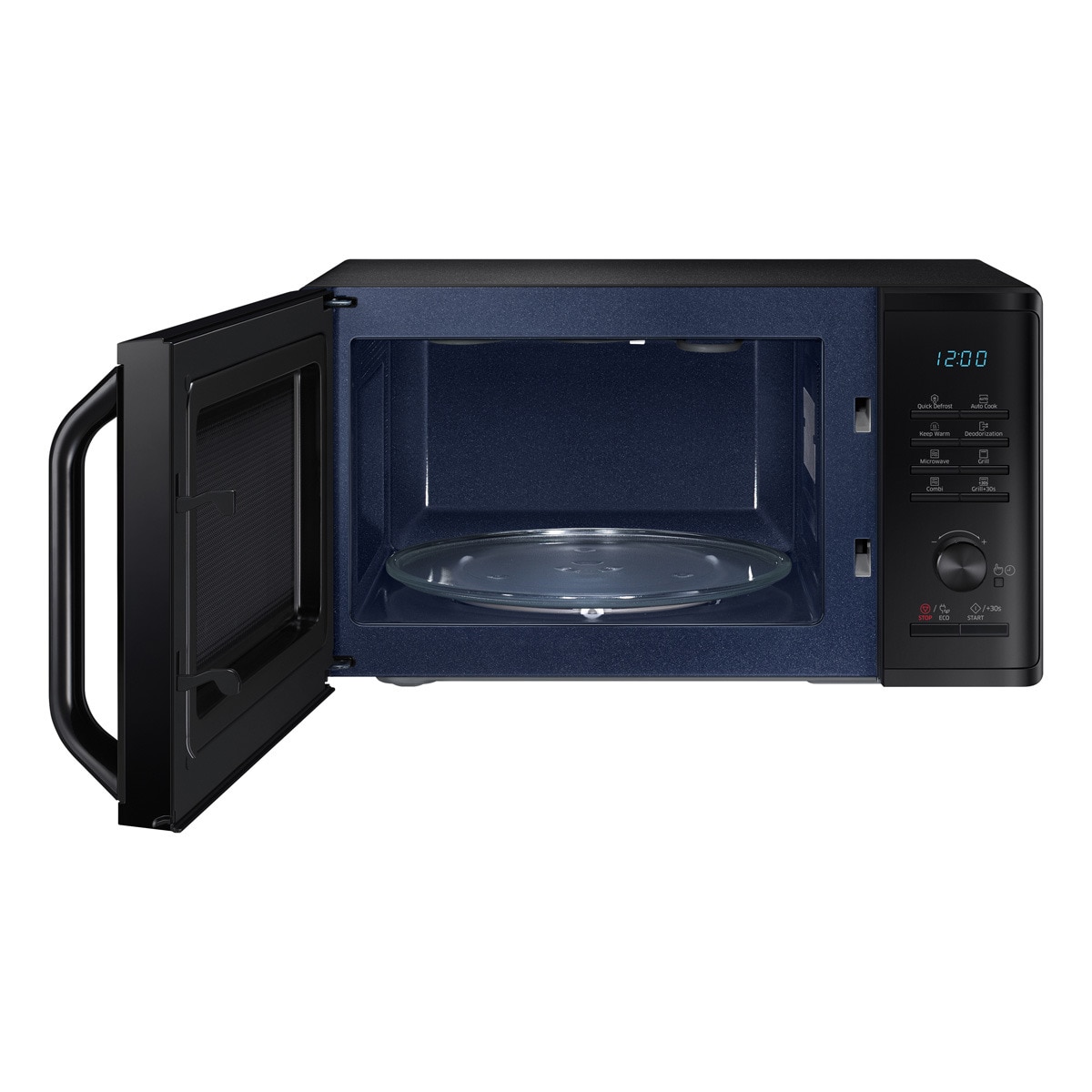Microondas Samsung 23 litros, con grill - MG23K3515AK/E1 Negro-2