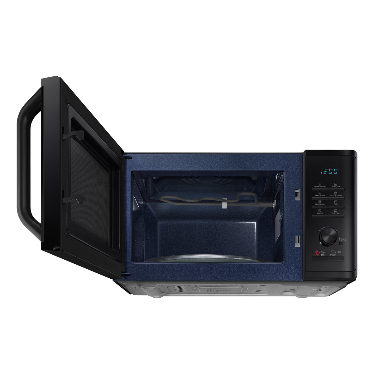 Microondas Samsung 23 litros, con grill - MG23K3515AK/E1 Negro-10