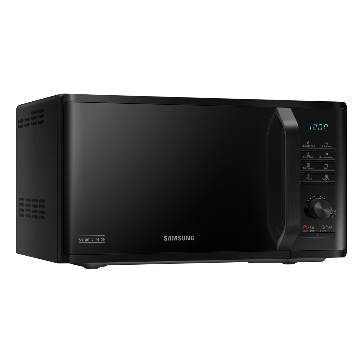 Microondas Samsung 23 litros, con grill - MG23K3515AK/E1 Negro-4