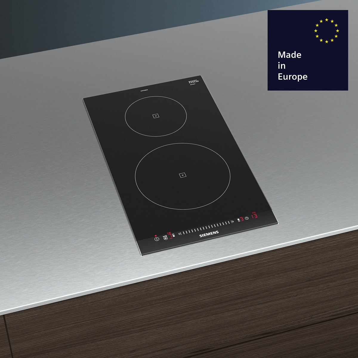 Placa modular inducción Siemens 2 zonas de cocción - EH375FBB1E Negro-3