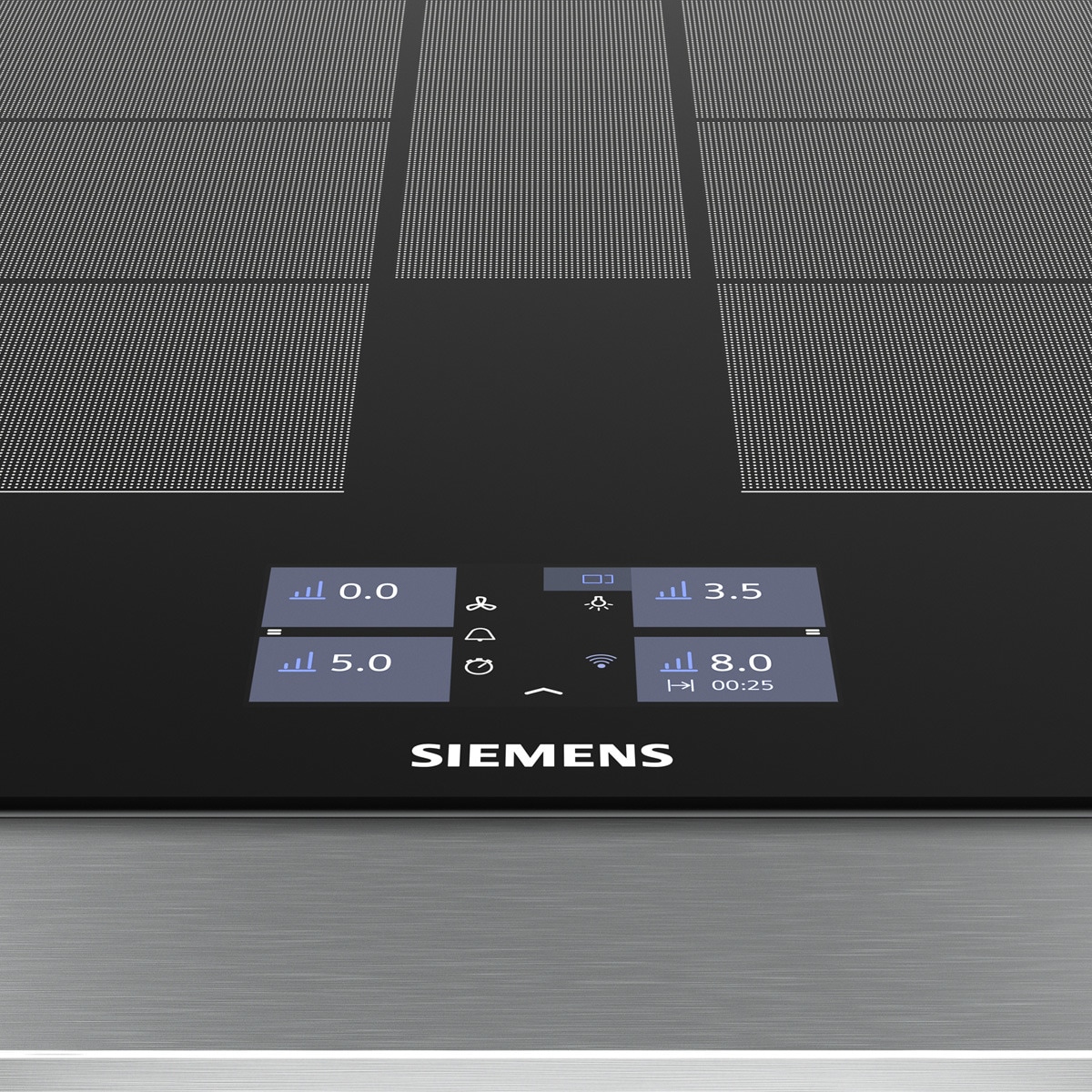 Placa de Indução Siemens iQ700 EX675JYW1E com 4 Zonas e 60 cm - Preto Preto-4