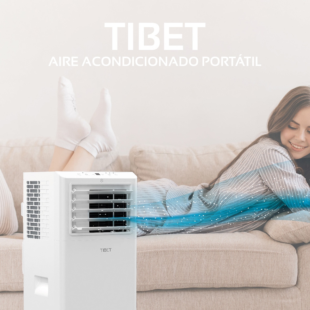 Aire Acondicionado portátil Fácula wifi con 1.750 Frig/h - 7000BTU Blanco-6