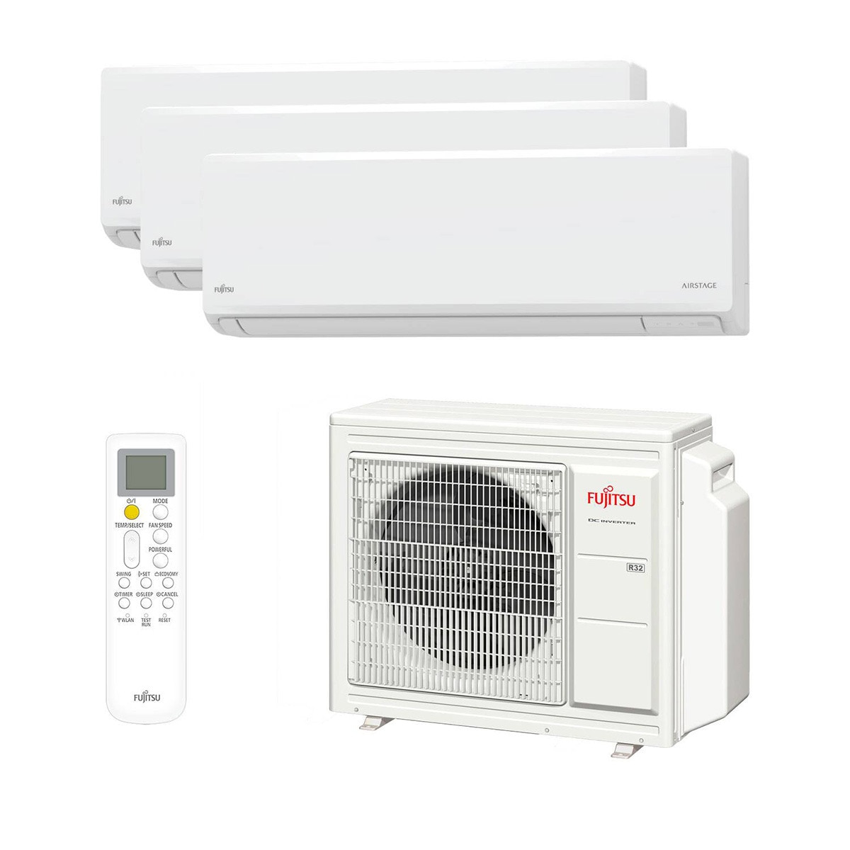 Imagen 0 de Aire acondicionado Multisplit 3x1 Fujitsu Inverter - ASY3520U3MI-KN