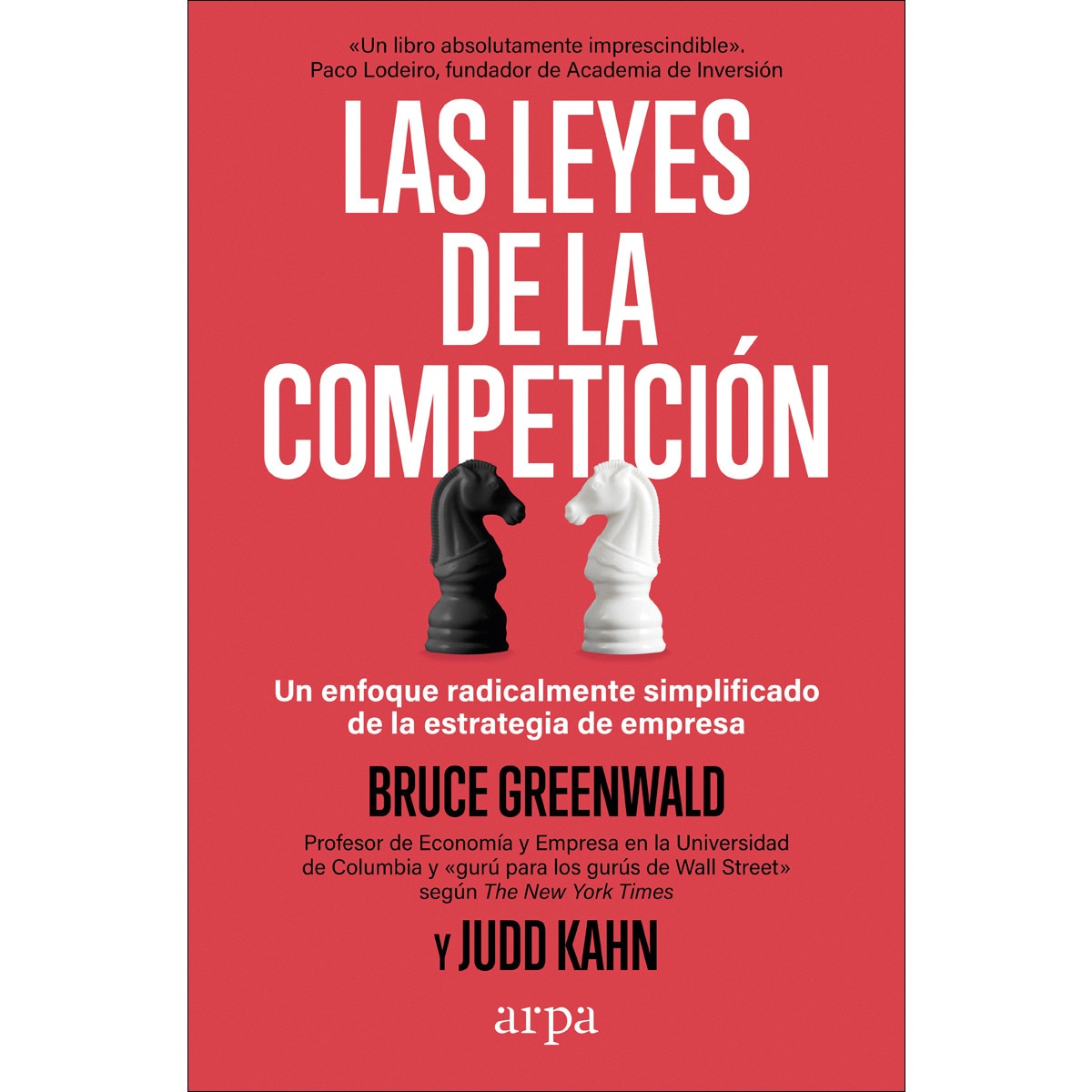 Las leyes de la competición (Capa mole com abas) 1