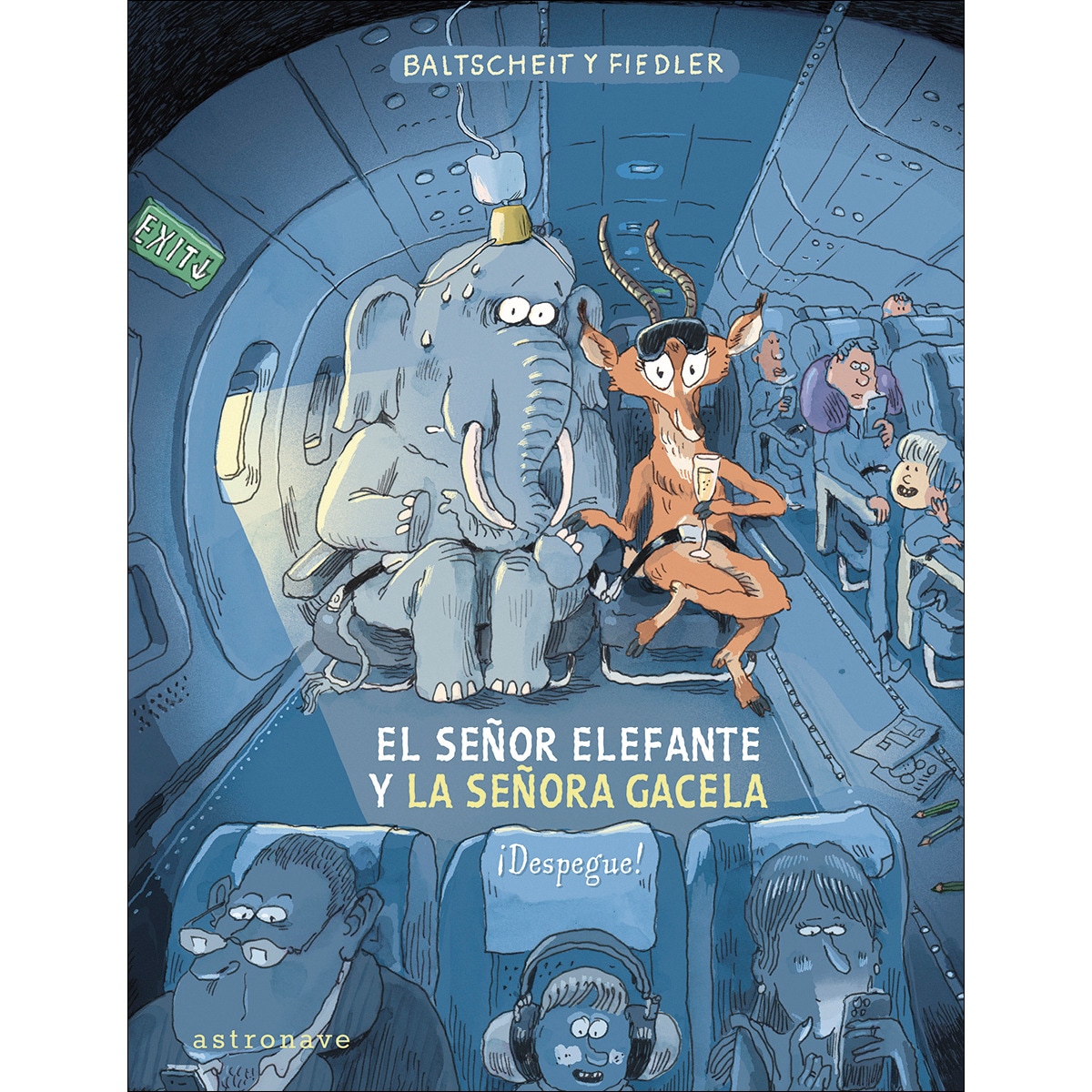 Imagem 0 de EL SEÑOR ELEFANTE Y LA SEÑORA GACELA. ¡DESPEGUE! (Capa dura)