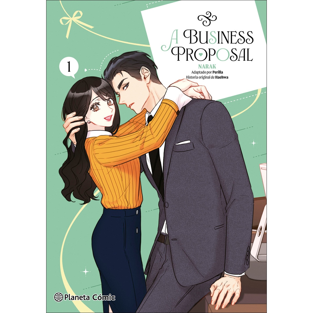 A Business Proposal nº 01 (Capa mole com abas) 1
