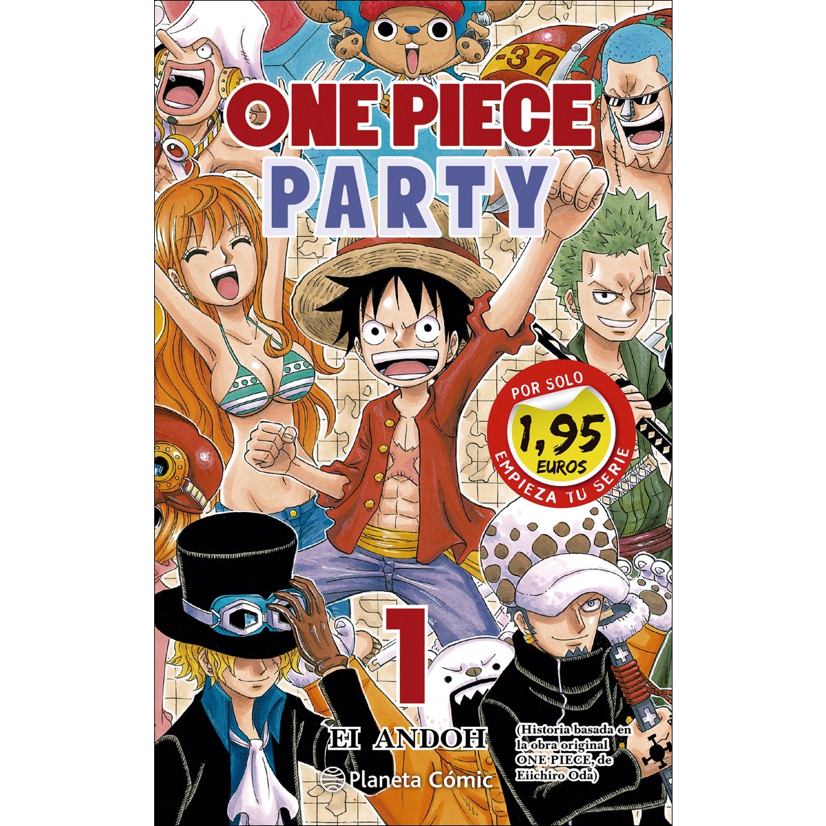 MM One Piece Party nº 01 1,95 (Capa mole) 1