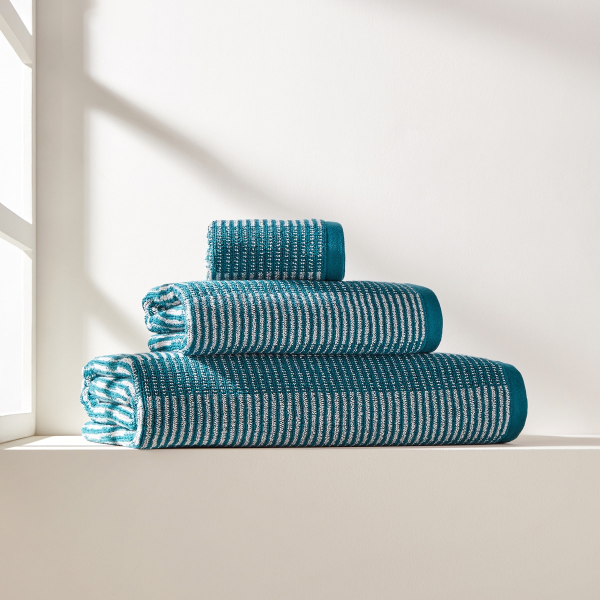 Imagen 1 de Toalla de baño algodón 550 gr/m2 Rolland El Corte Inglés - Verde Lavabo Verde