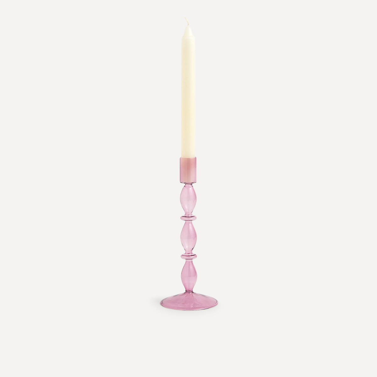 Imagem 0 de Candelabro de Vidro Fino - Roxo