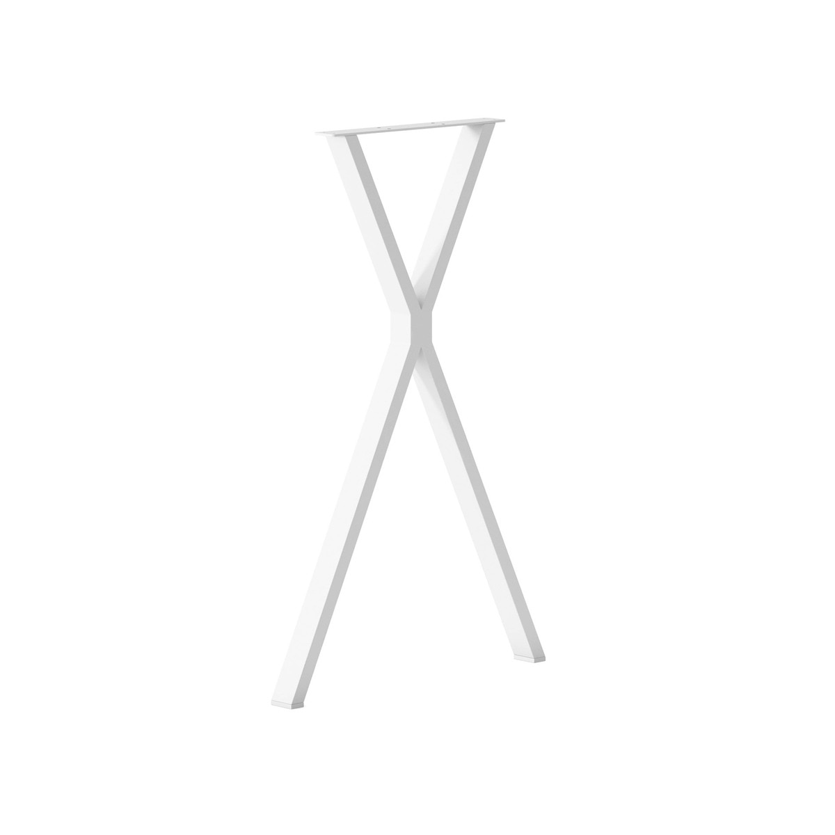 Suporte Metálico em Forma de X Mio Branco-1