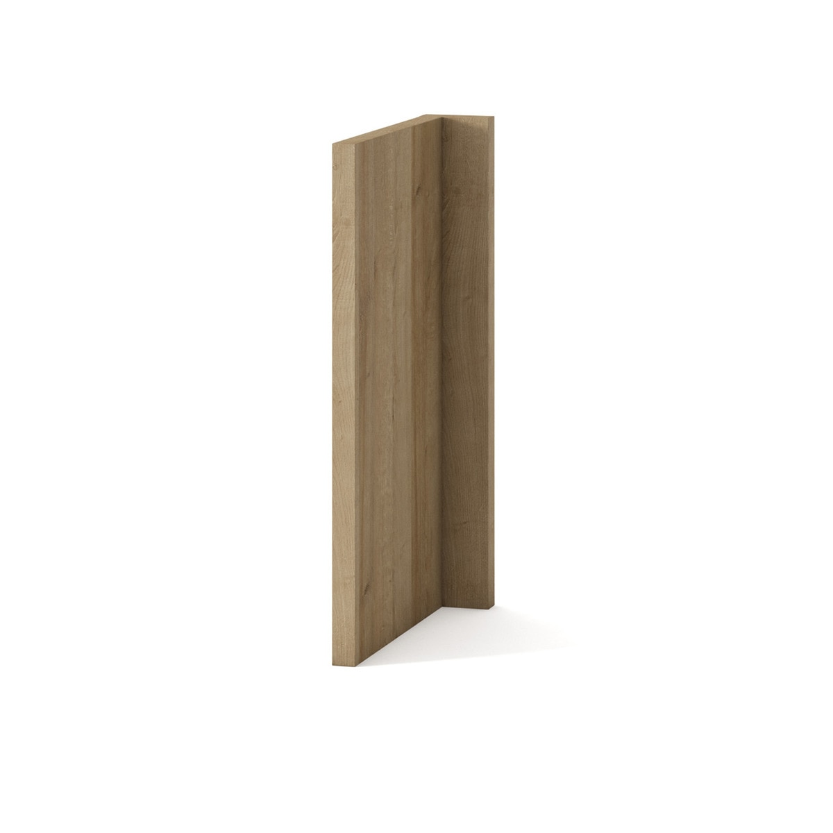 Suporte de Costas para Secretária em Forma de L Mio Canela-1