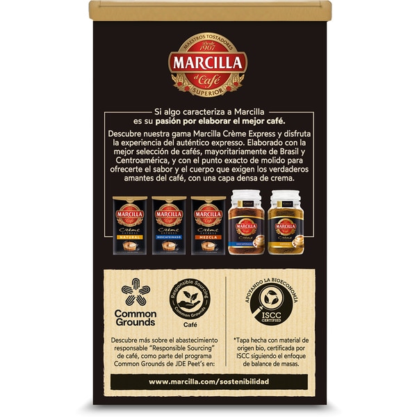 Creme Express café descafeinado molido mezcla paquete 200 g
