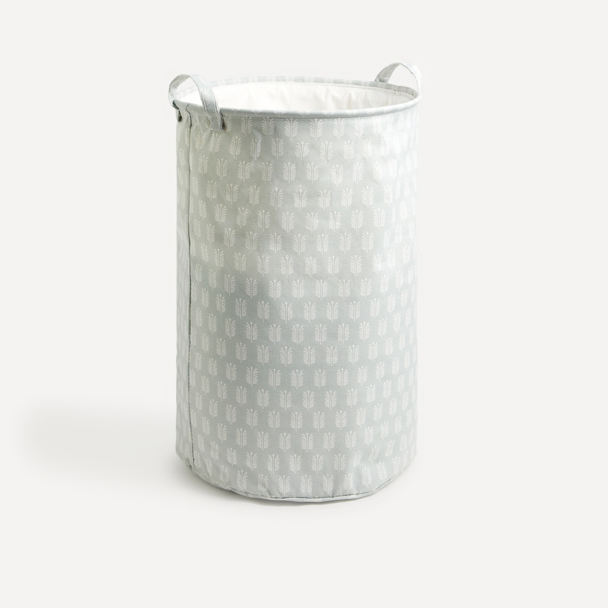 Cesto de Roupa Pine Canvas Branco-1