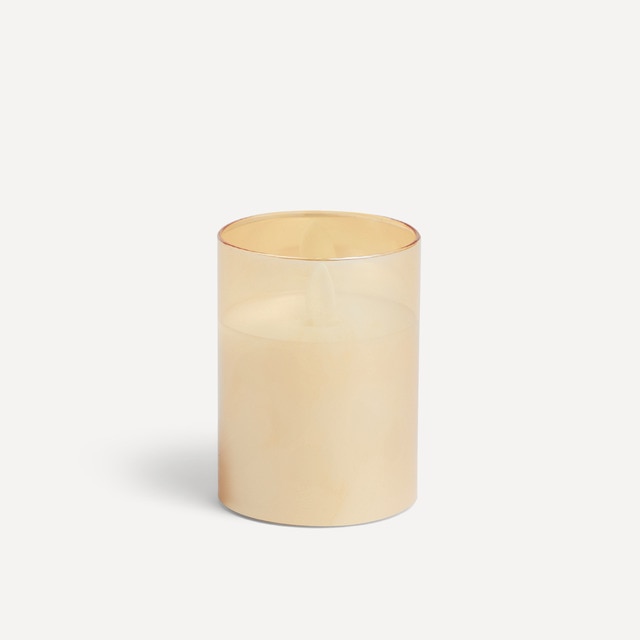 Imagen 0 de Vela eléctrica en vaso iridiscente Navidad El Corte Inglés