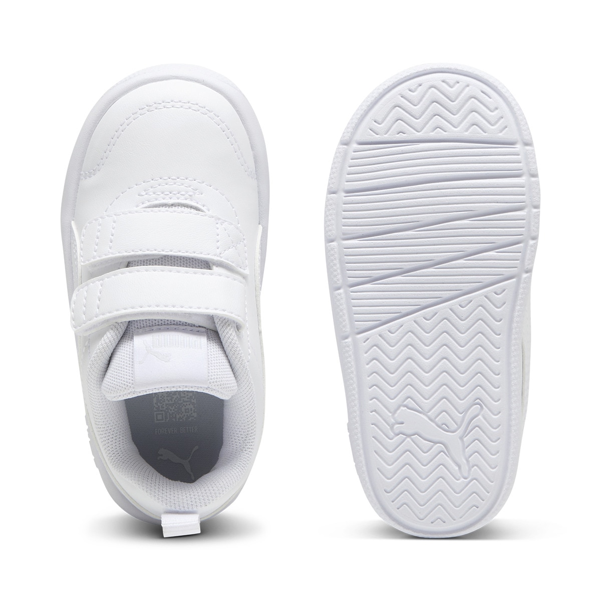Sapatilhas Casual de Criança Courtflex V3 V Inf Branco-3