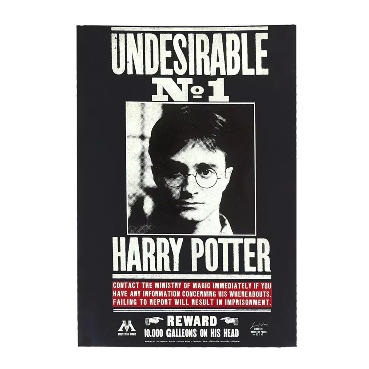 Imagem 0 de Caderno A5 Wanted Harry Potter Moriarte