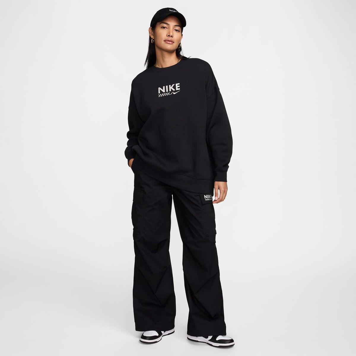 T-shirt de Menina Trend Fleece CF Preto-6