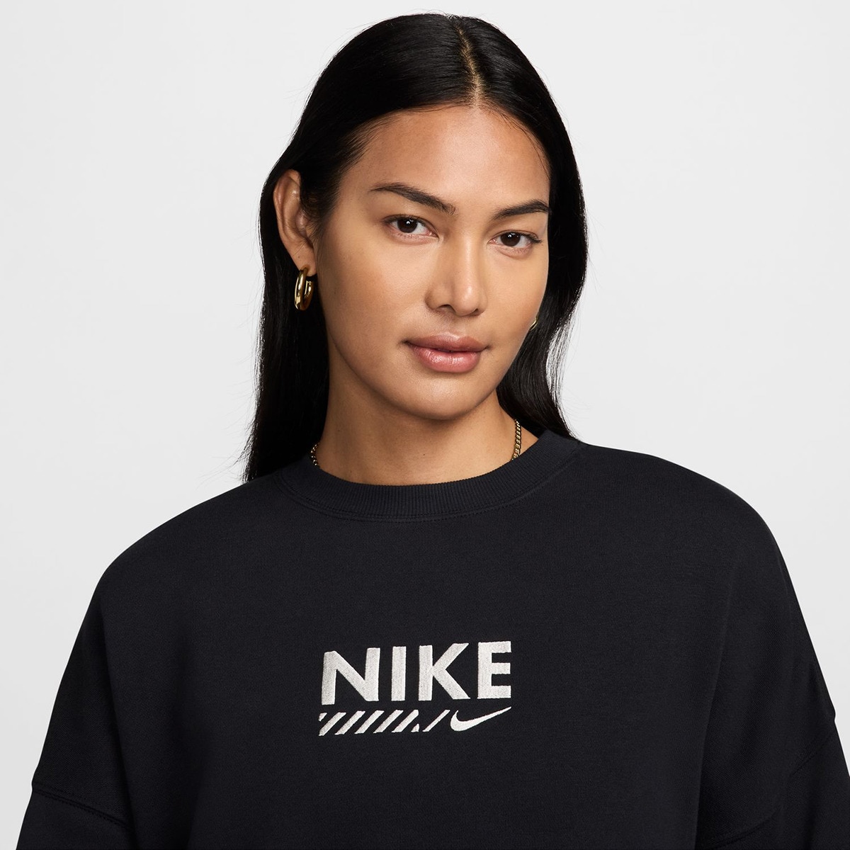 T-shirt de Menina Trend Fleece CF Preto-4