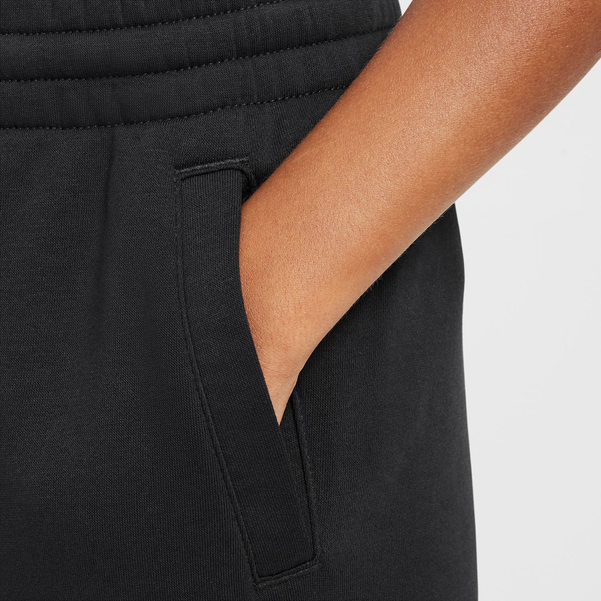 Calças de criança Sportswear Club Fleece Preto-6