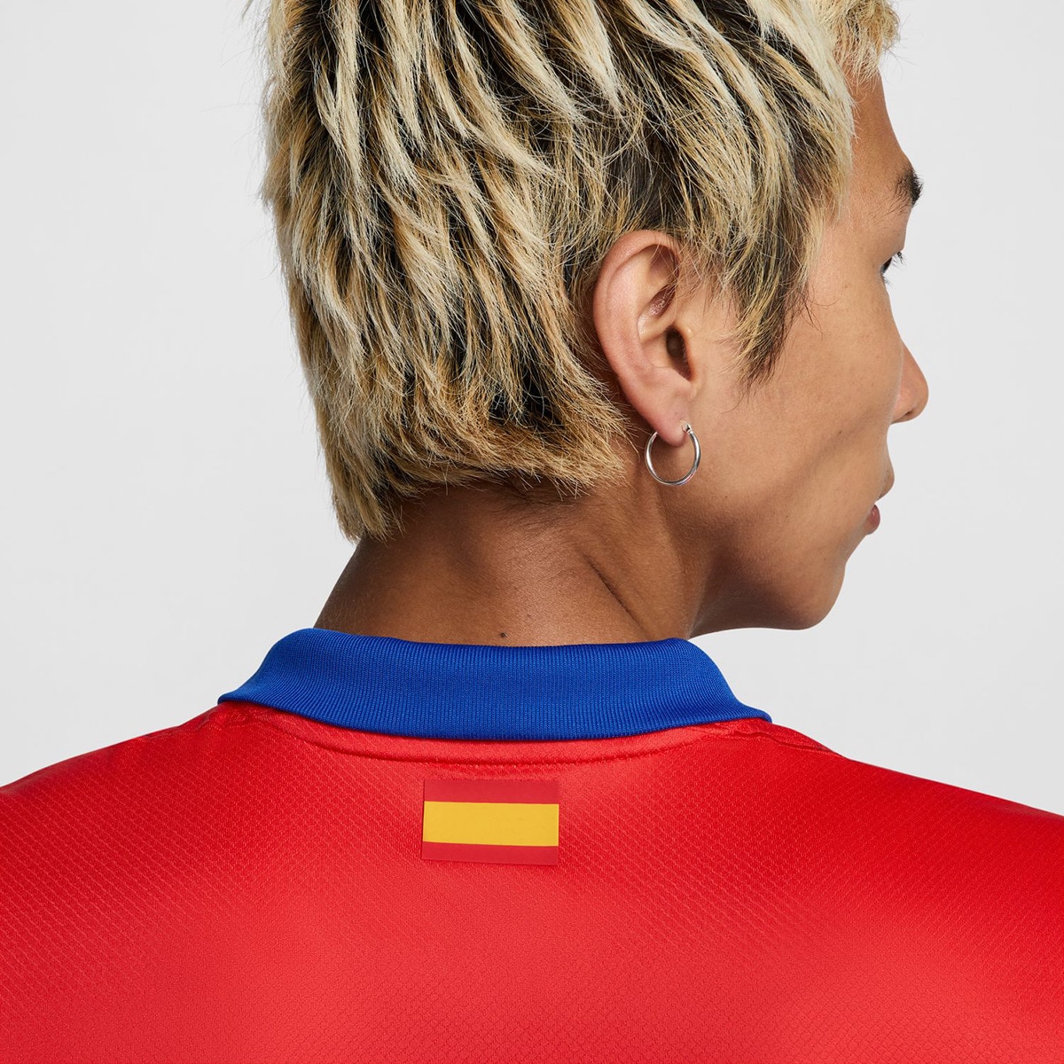 T-shirt de Homem 1.º Equipamento Stadium Atlético de Madrid 2024-2025 Réplica Vermelho / Branco-6