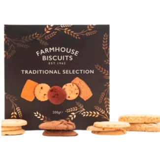 Farmhouse Bolachas Sortidas Seleção Tradicional caixa caixa 200 g - Farmhouse Biscuits