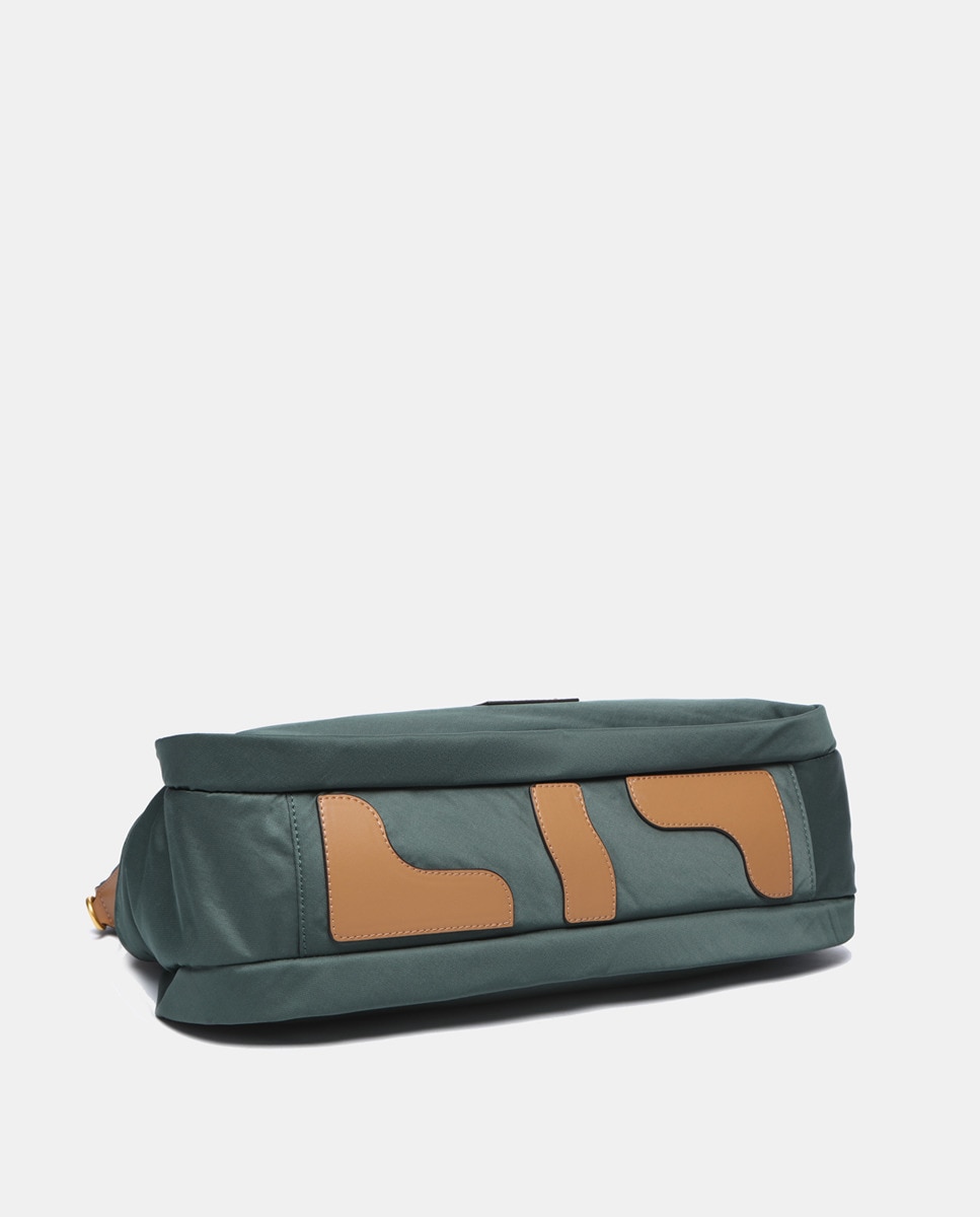 Mala Shopper em Nylon Verde-5